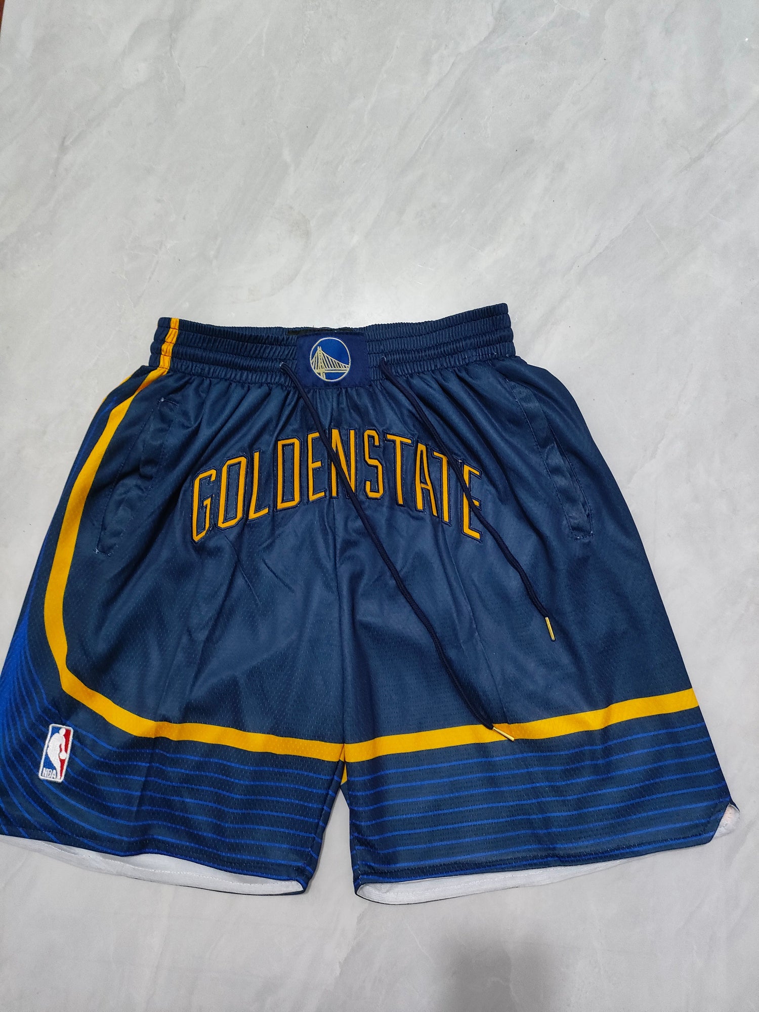 JUST DON Golden State Warriors Pocket Shorts