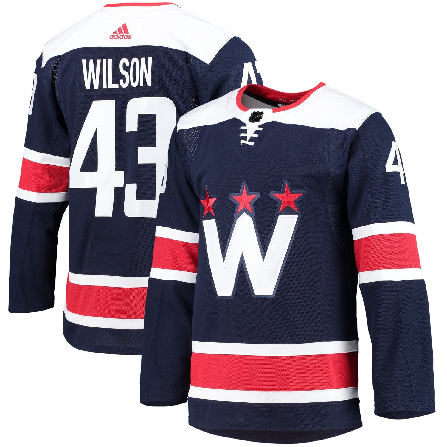 Men's Washington Capitals Tom Wilson Navy Jersey