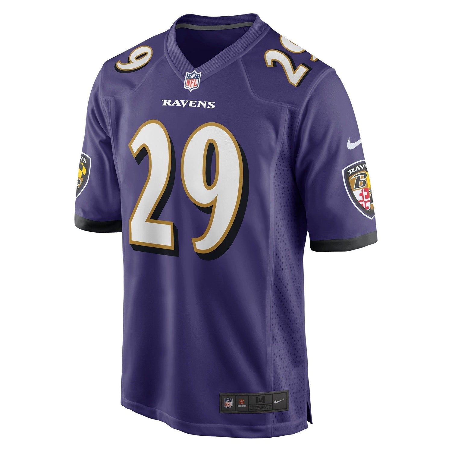 Ar'Darius Washington Baltimore Ravens Nike Game Jersey - Purple