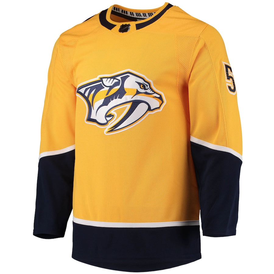 Roman Josi Nashville Predators Home Primegreen Jersey - Gold