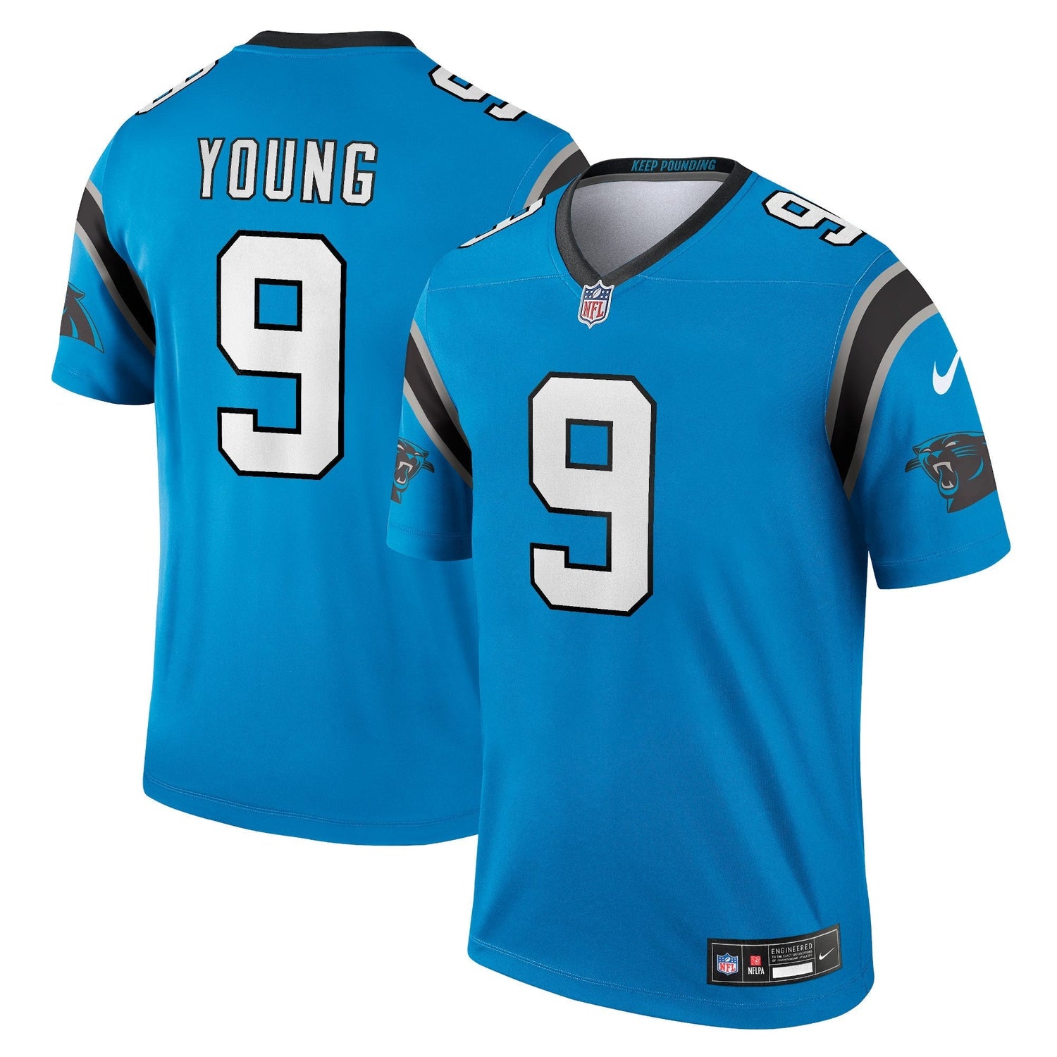 Bryce Young Carolina Panthers Nike Legend Jersey - Blue
