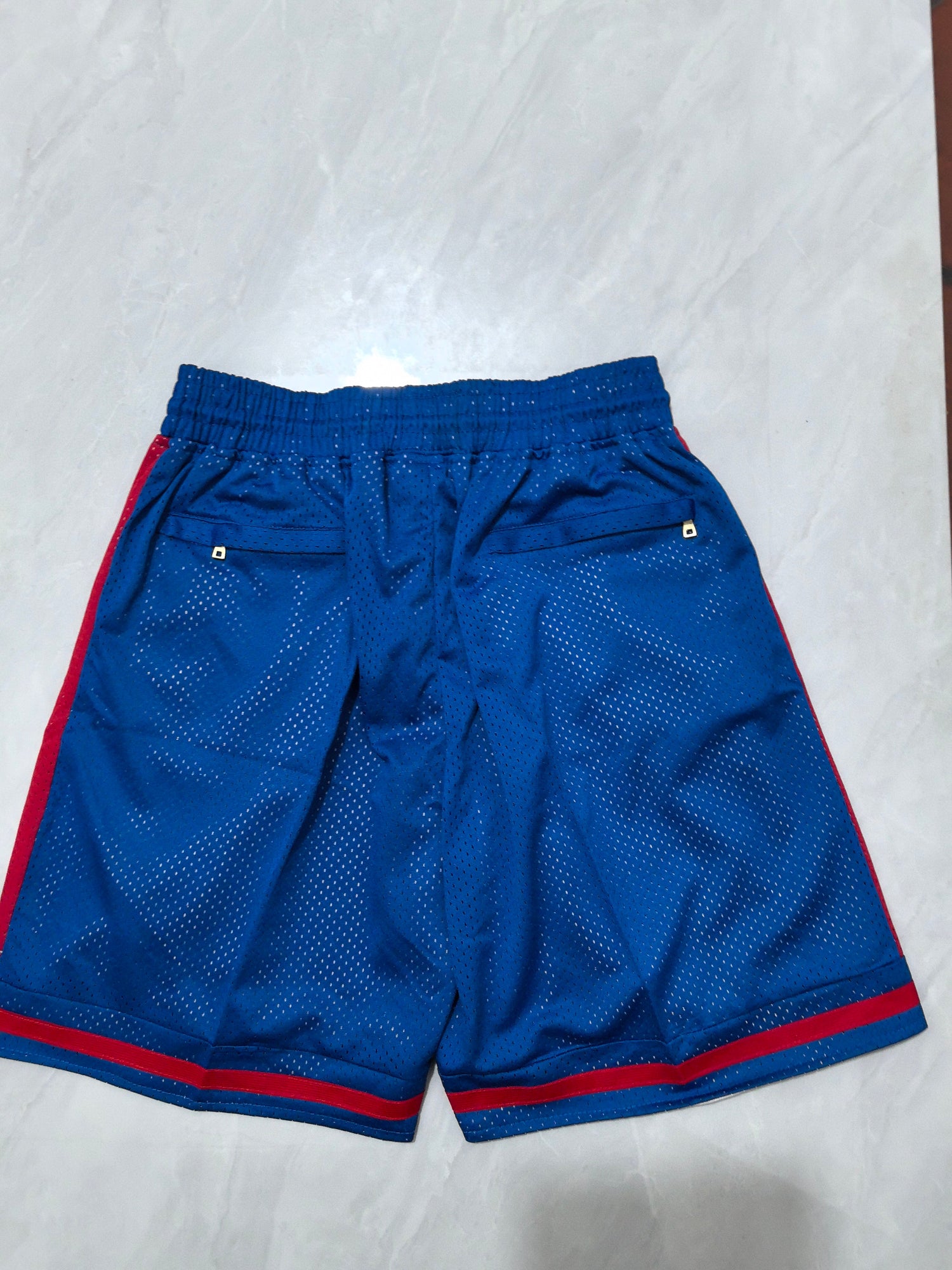 JUST DON Detroit Pistons Pocket Shorts