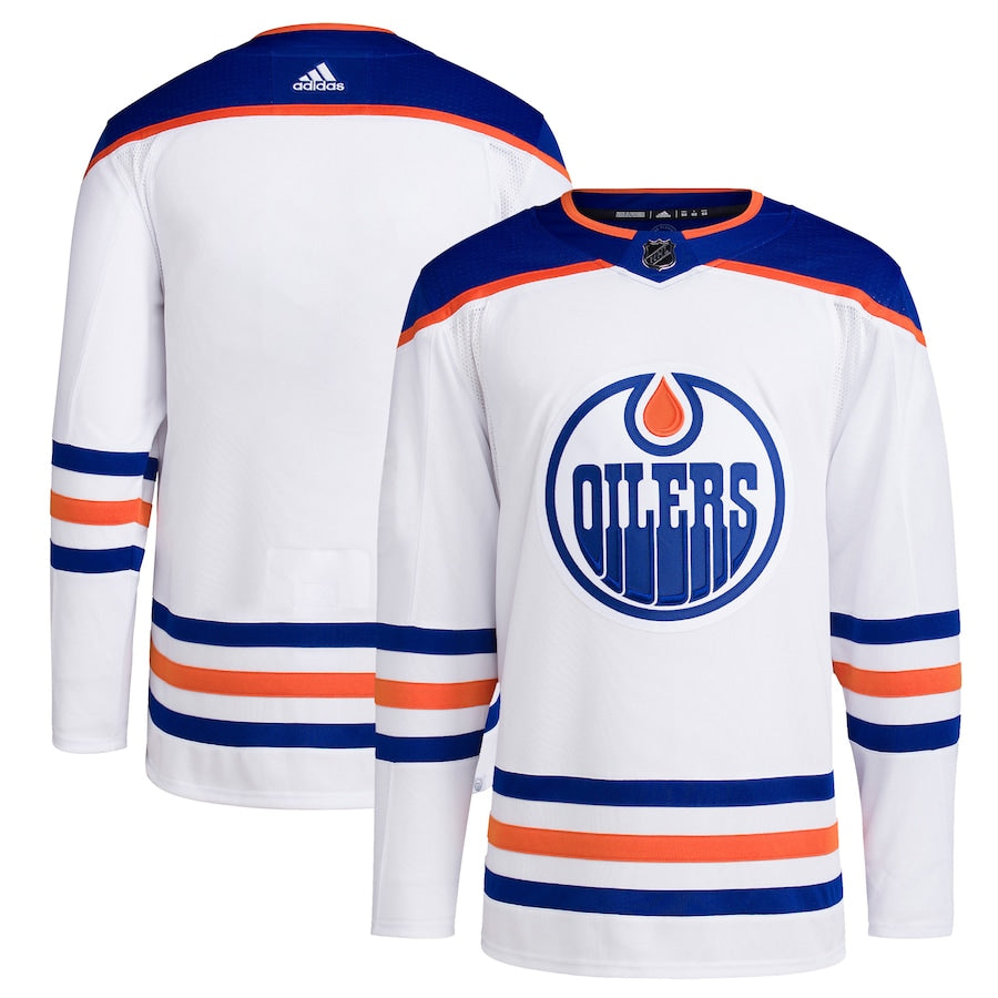 Edmonton Oilers Men's Away Primegreen Blank Jersey - White