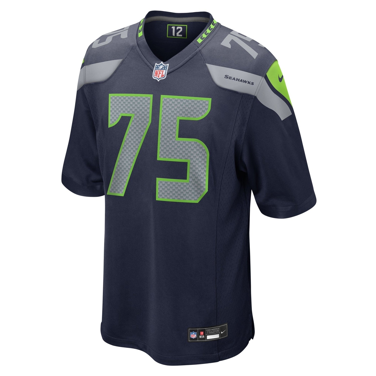 Anthony Bradford Seattle Seahawks Nike Game Jersey - College Navy