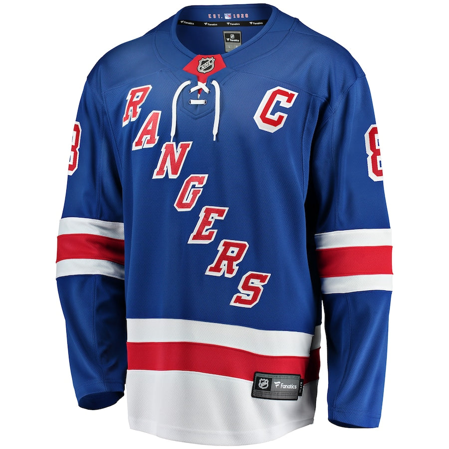 Jacob Trouba New York Rangers Home Breakaway Jersey - Blue