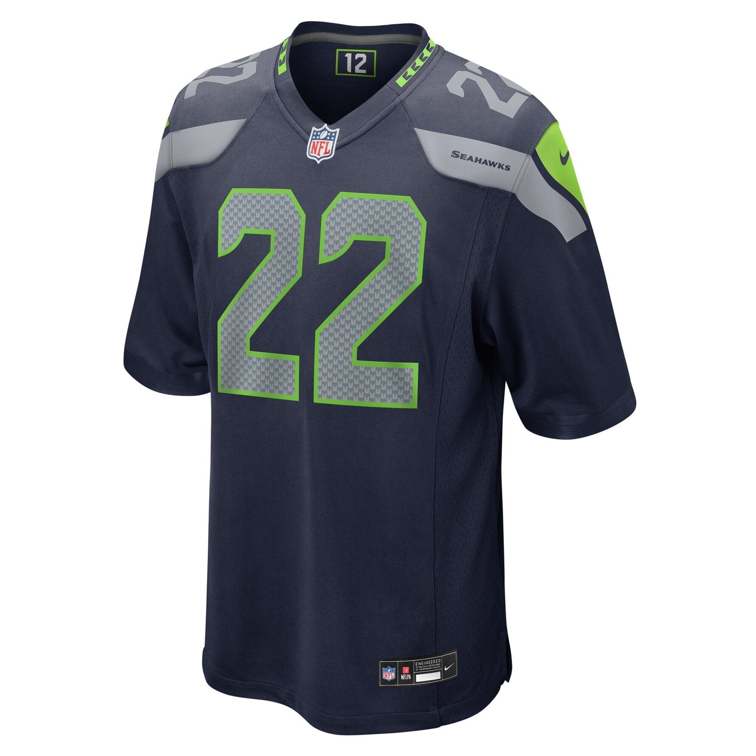 Tre Brown Seattle Seahawks Nike Game Jersey - College Navy