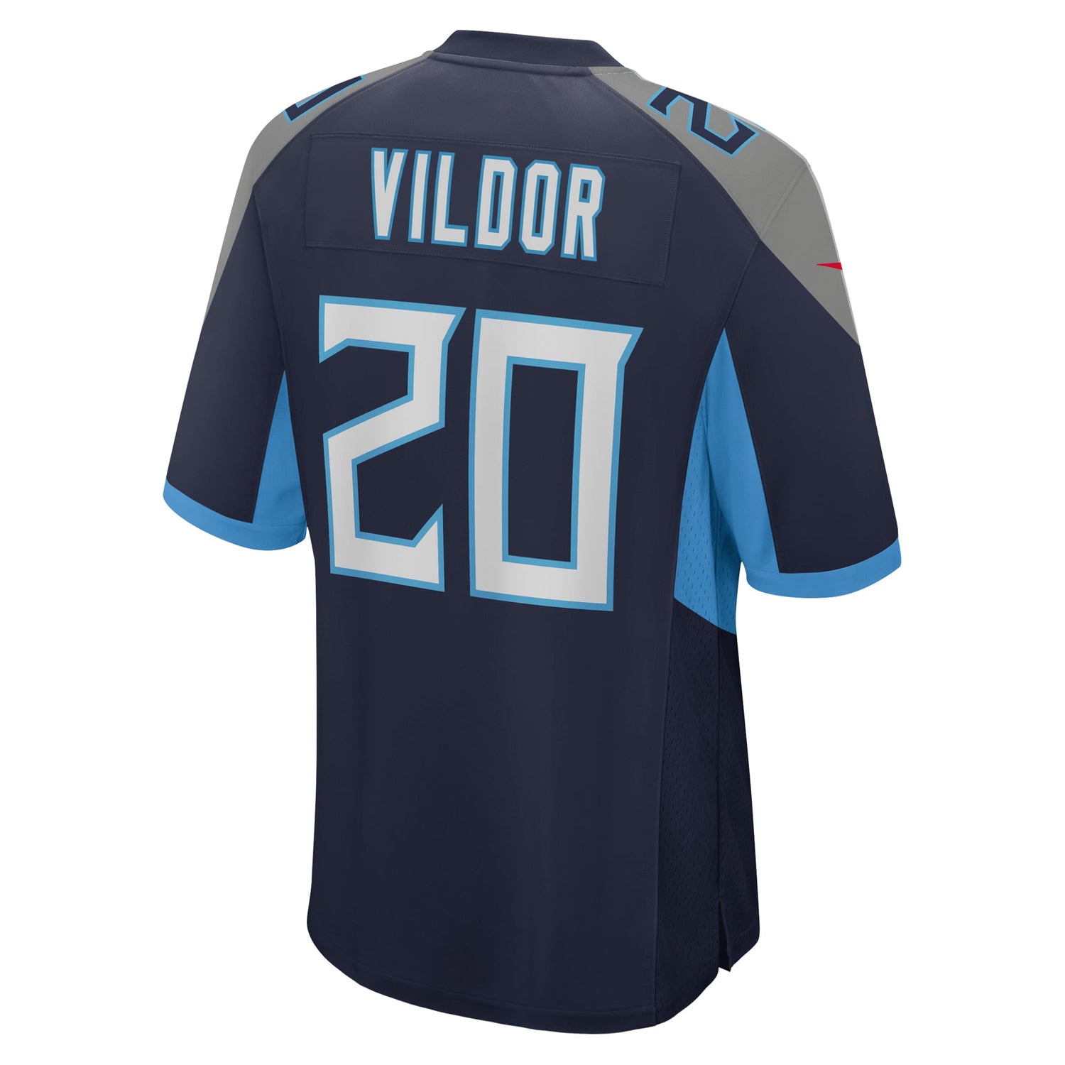 Kindle Vildor Tennessee Titans Nike Team Game Jersey - Navy