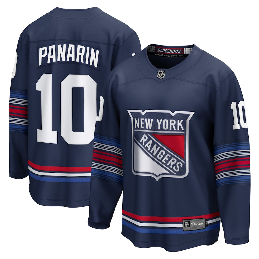 Artemi Panarin New York Rangers Alternate Premier Breakaway Jersey - Navy