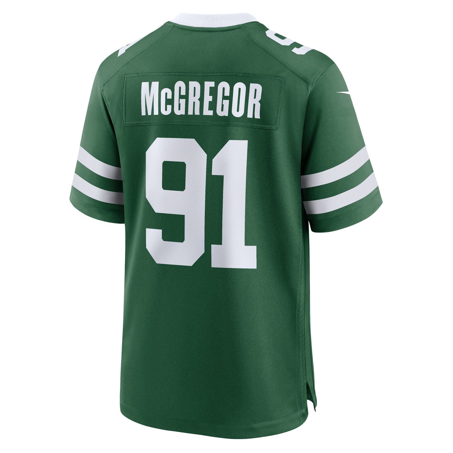 Braiden McGregor New York Jets Nike Team Game Jersey - Legacy Green
