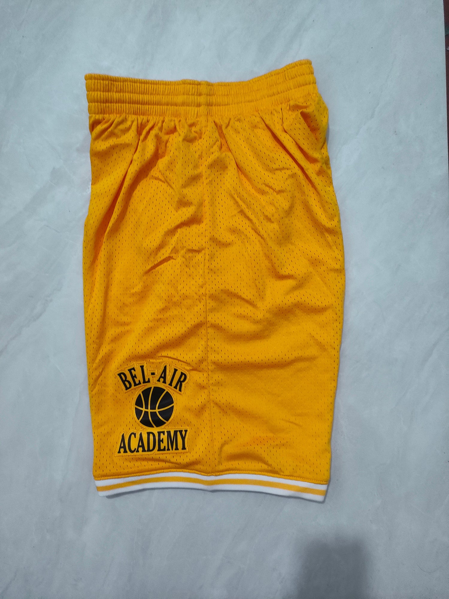 Toronto Raptors yellow retro shorts