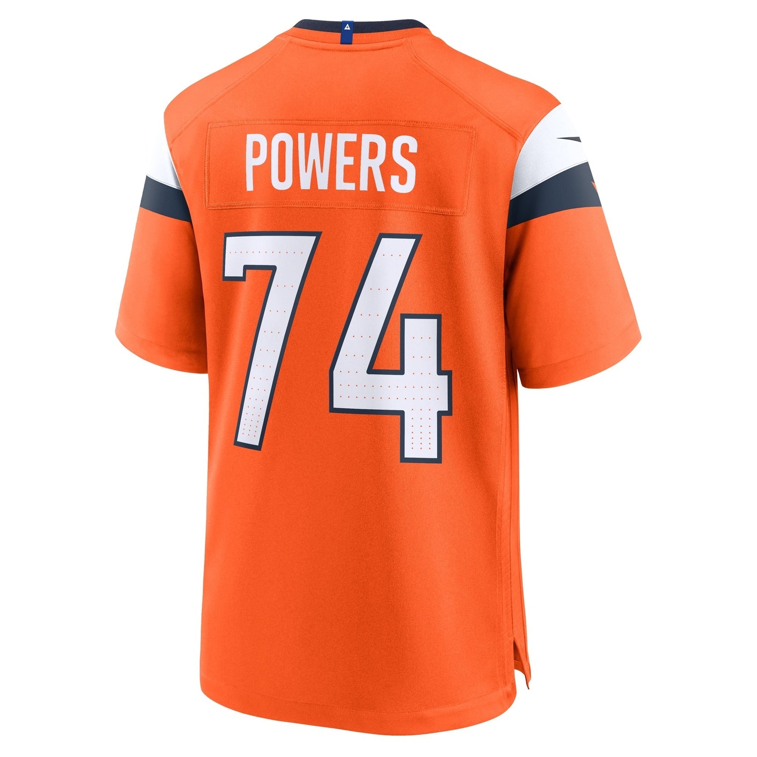 Ben Powers Denver Broncos Nike Team Game Jersey - Orange