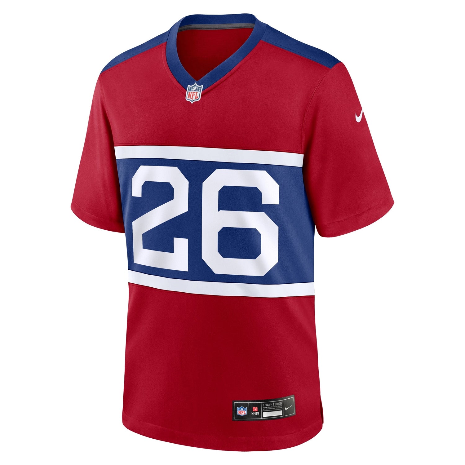 Devin Singletary New York Giants Nike Alternate Game Jersey - Century Red