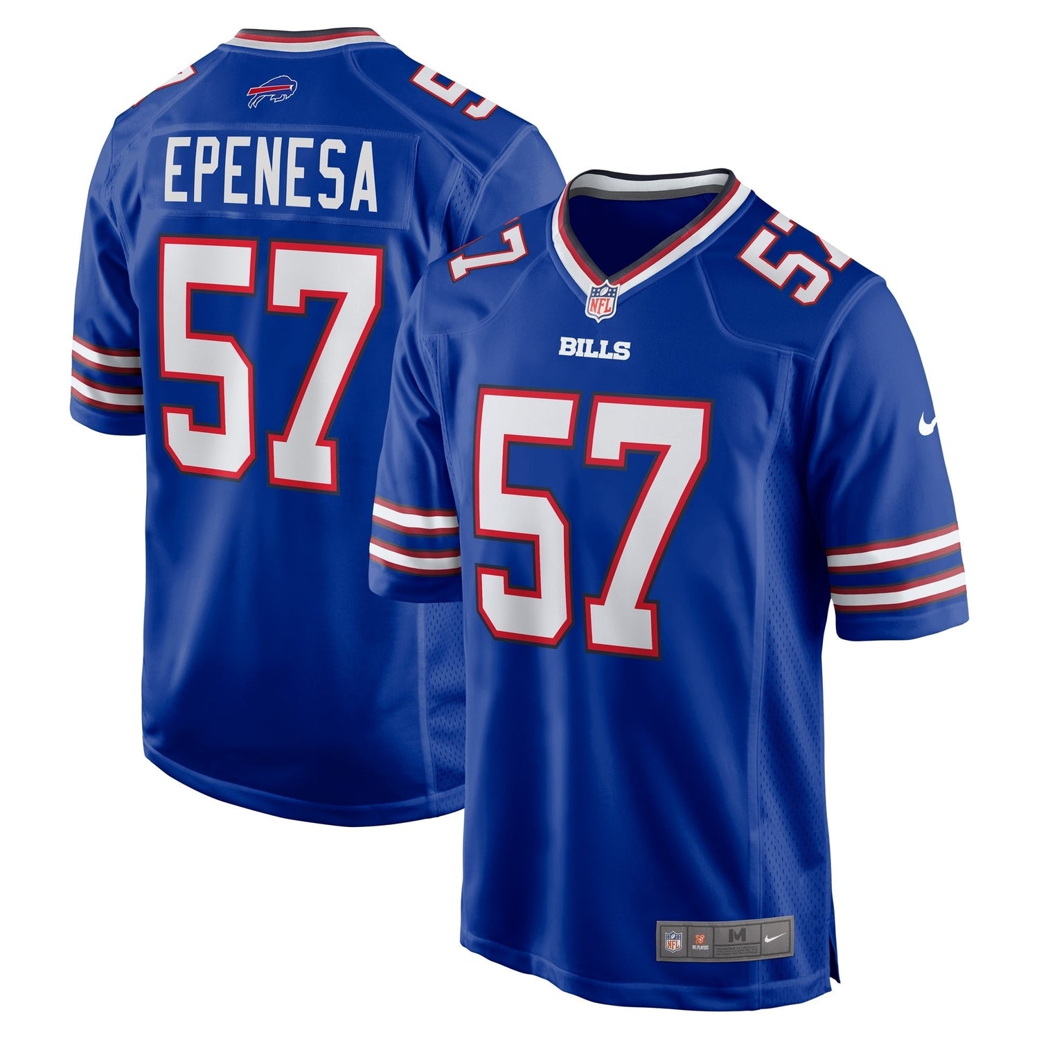 A.J. Epenesa Buffalo Bills Nike Game Jersey - Royal