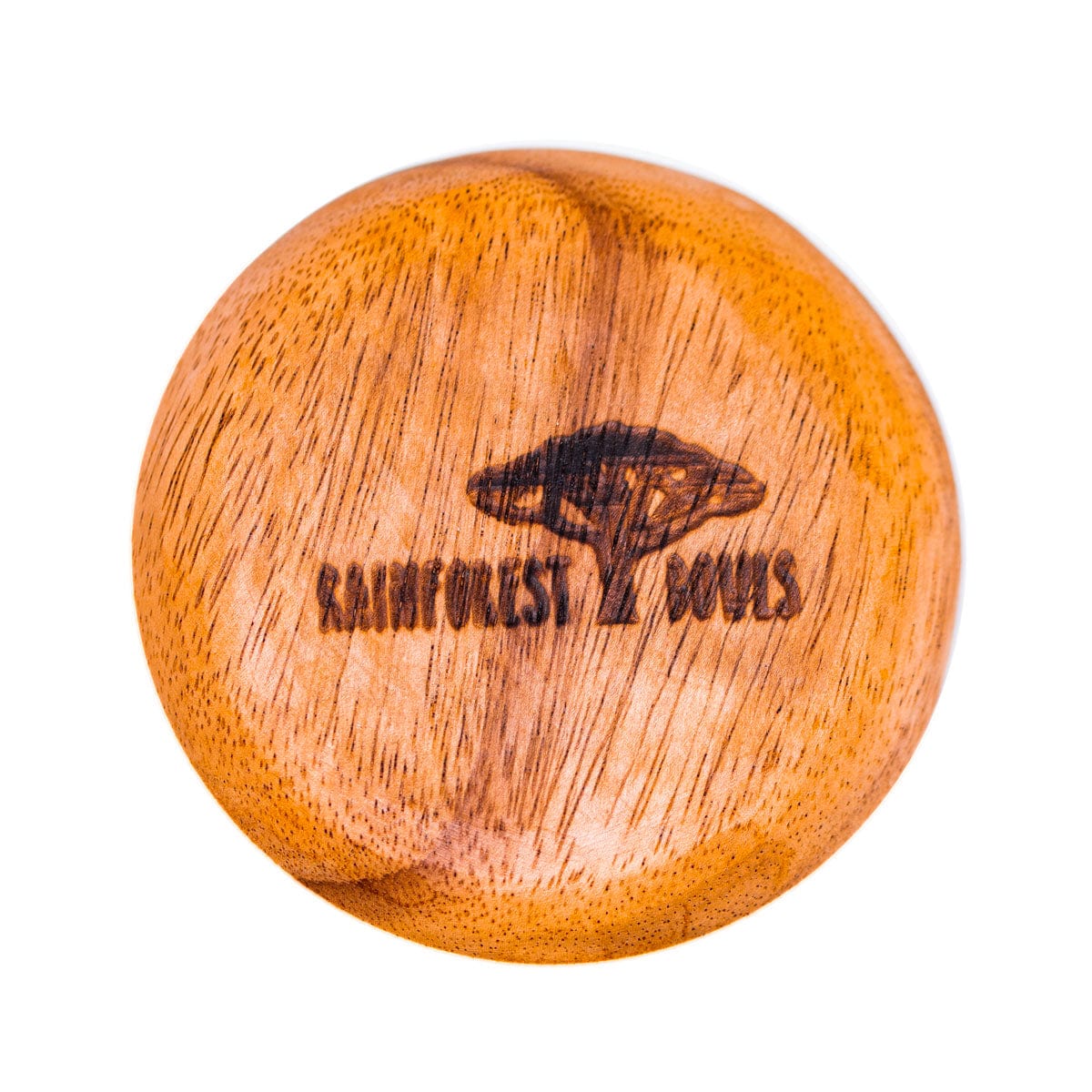 4-Pc Acacia Wood Round Coaster Set