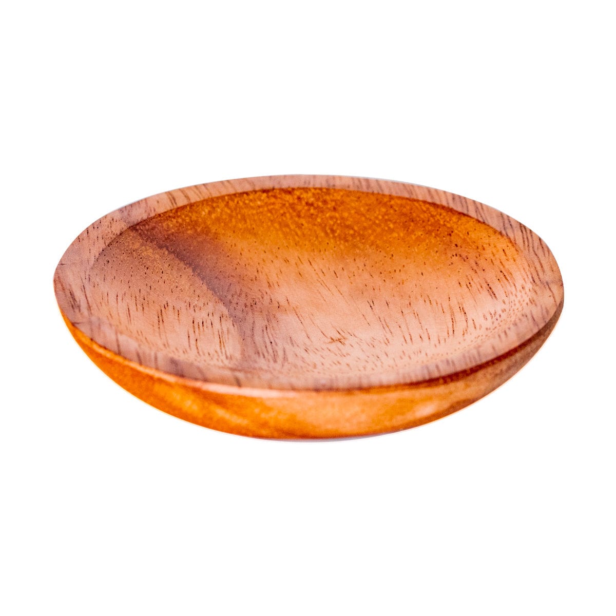 4-Pc Acacia Wood Round Coaster Set