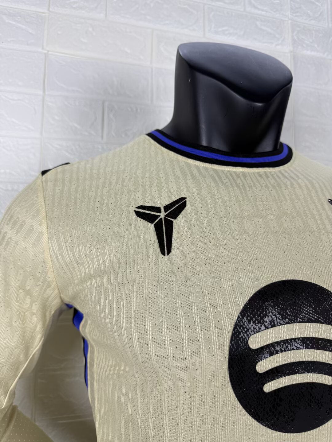 2025-26 FC Barcelona Away Long Sleeve Player Version Jersey