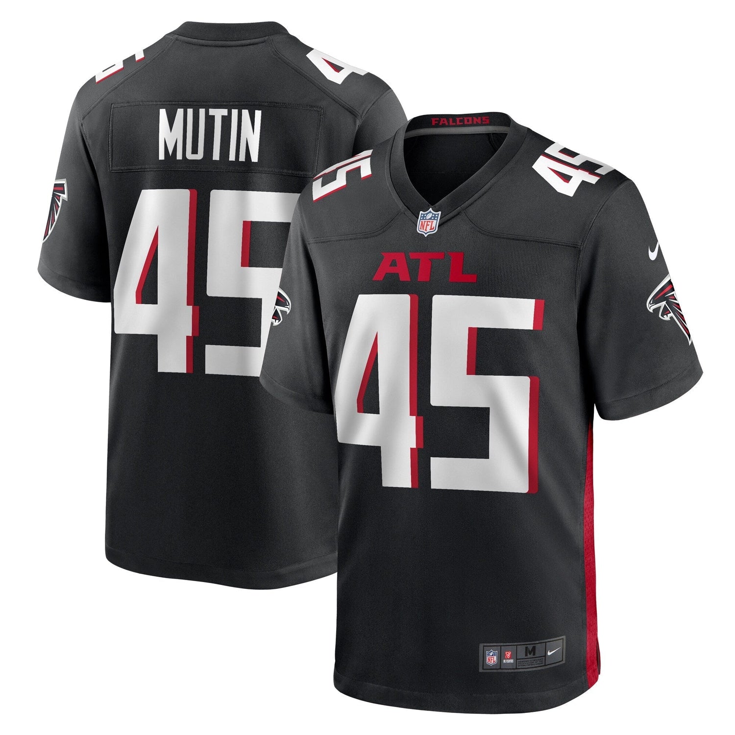 Donavan Mutin Atlanta Falcons Nike Game Jersey - Black
