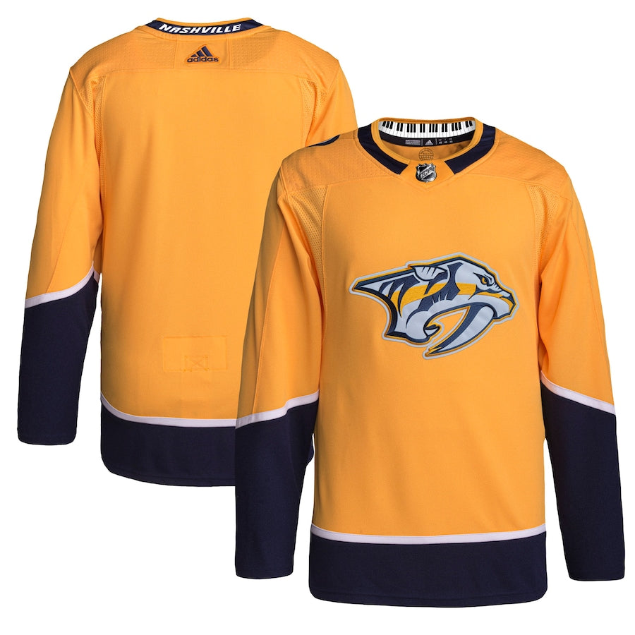 Nashville Predators Men's Home Primegreen Jersey - Gold