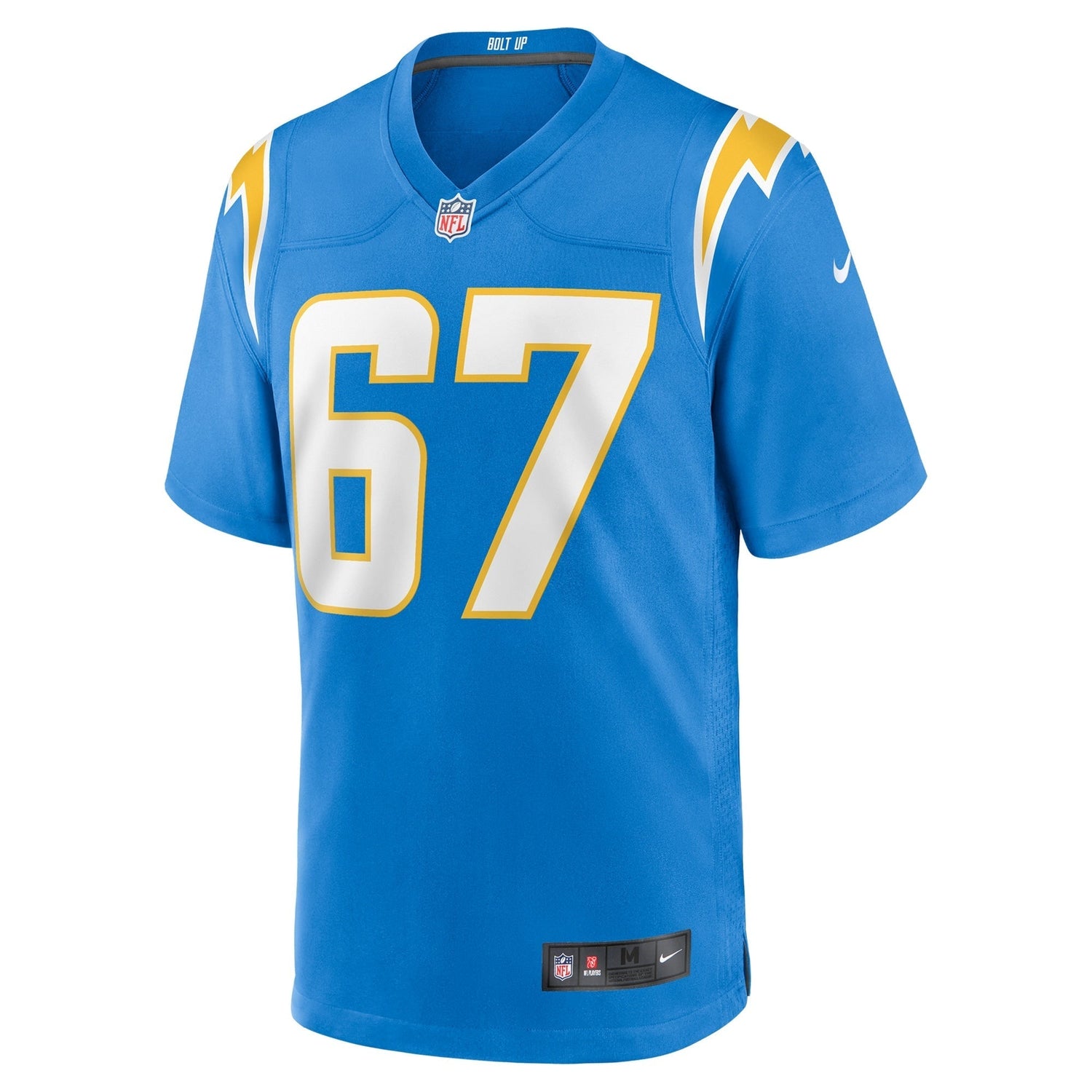 Alex Leatherwood Los Angeles Chargers Nike Team Game Jersey - Powder Blue