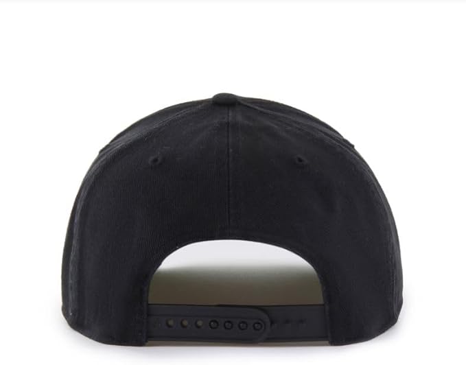 Men's Pittsburgh Steelers NFL 47 Brand Black Palermo Hitch Snapback Hat