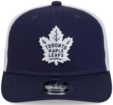Men's Toronto Maple Leafs New Era Trucker Royal/White Rope Stretch-Snap Hat