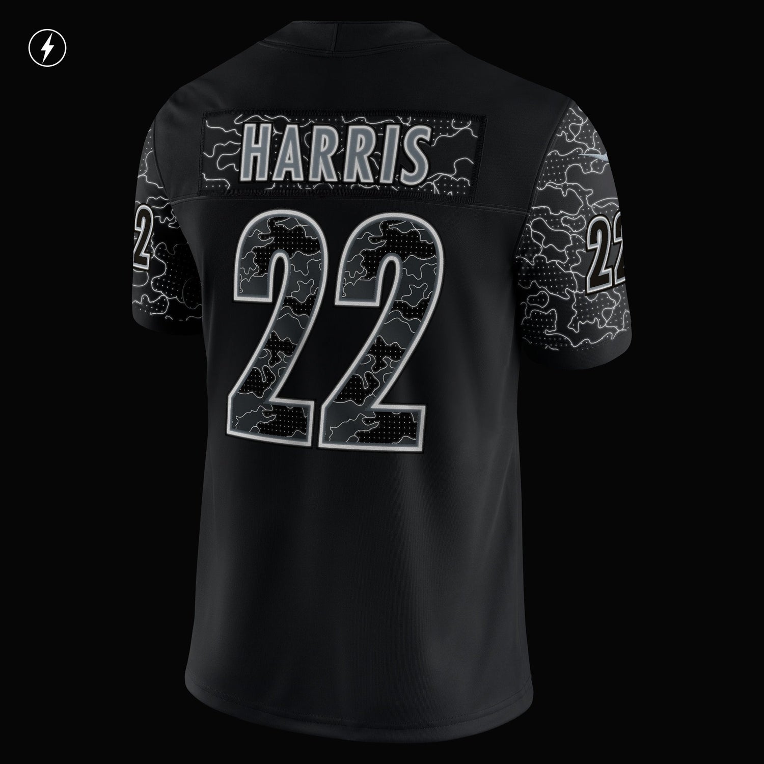Najee Harris Pittsburgh Steelers Nike RFLCTV Limited Jersey - Black