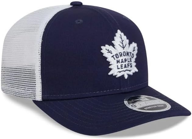 Men's Toronto Maple Leafs New Era Trucker Royal/White Rope Stretch-Snap Hat