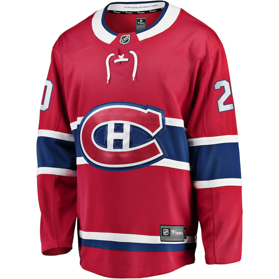 Juraj Slafkovsky Montreal Canadiens Home Premier Breakaway Jersey - Red