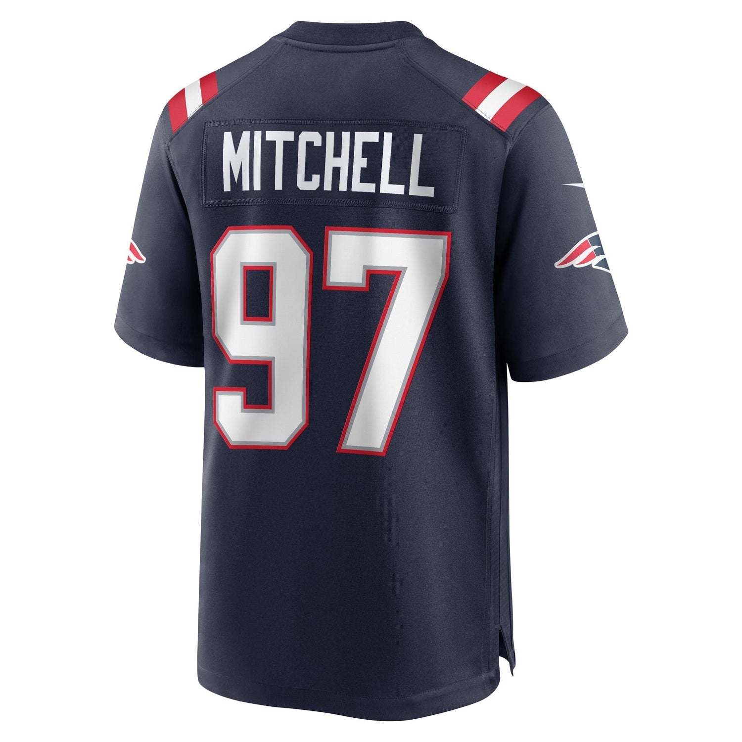 DaMarcus Mitchell New England Patriots Nike Game Jersey - Navy