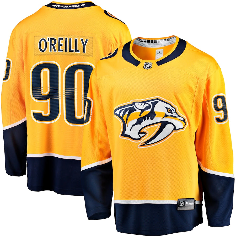Ryan O'Reilly Nashville Predators Home Breakaway Jersey - Gold