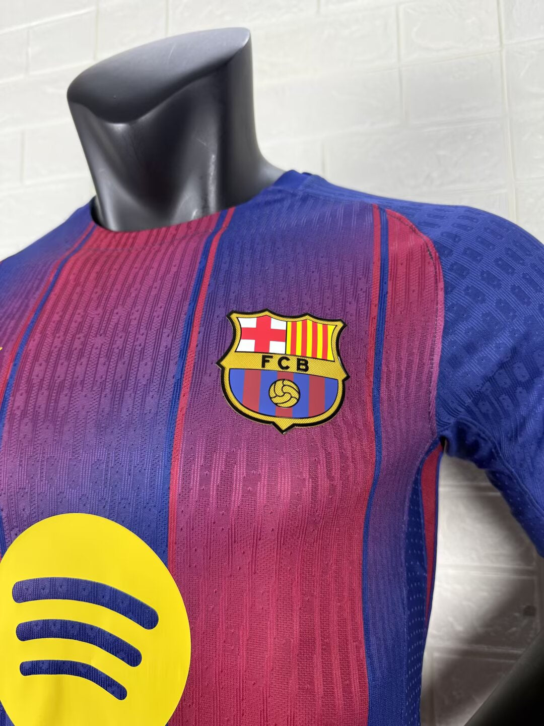 2025-26 FC Barcelona Home Player Version Jersey