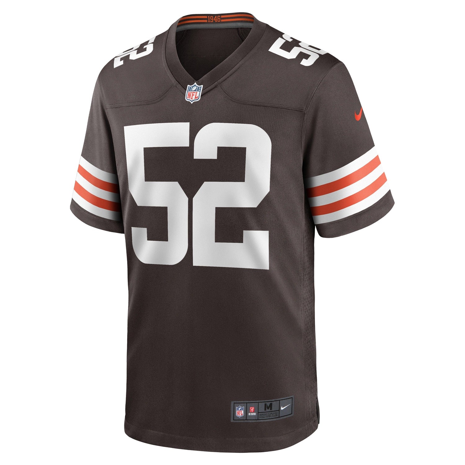 Dawson Deaton Cleveland Browns Nike Game Jersey - Brown