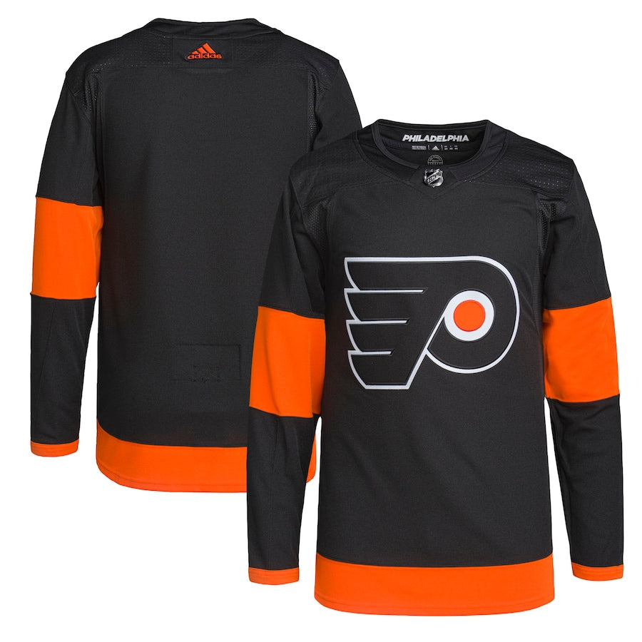 Men's Philadelphia Flyers adidas Black Alternate Primegreen Authentic Jersey