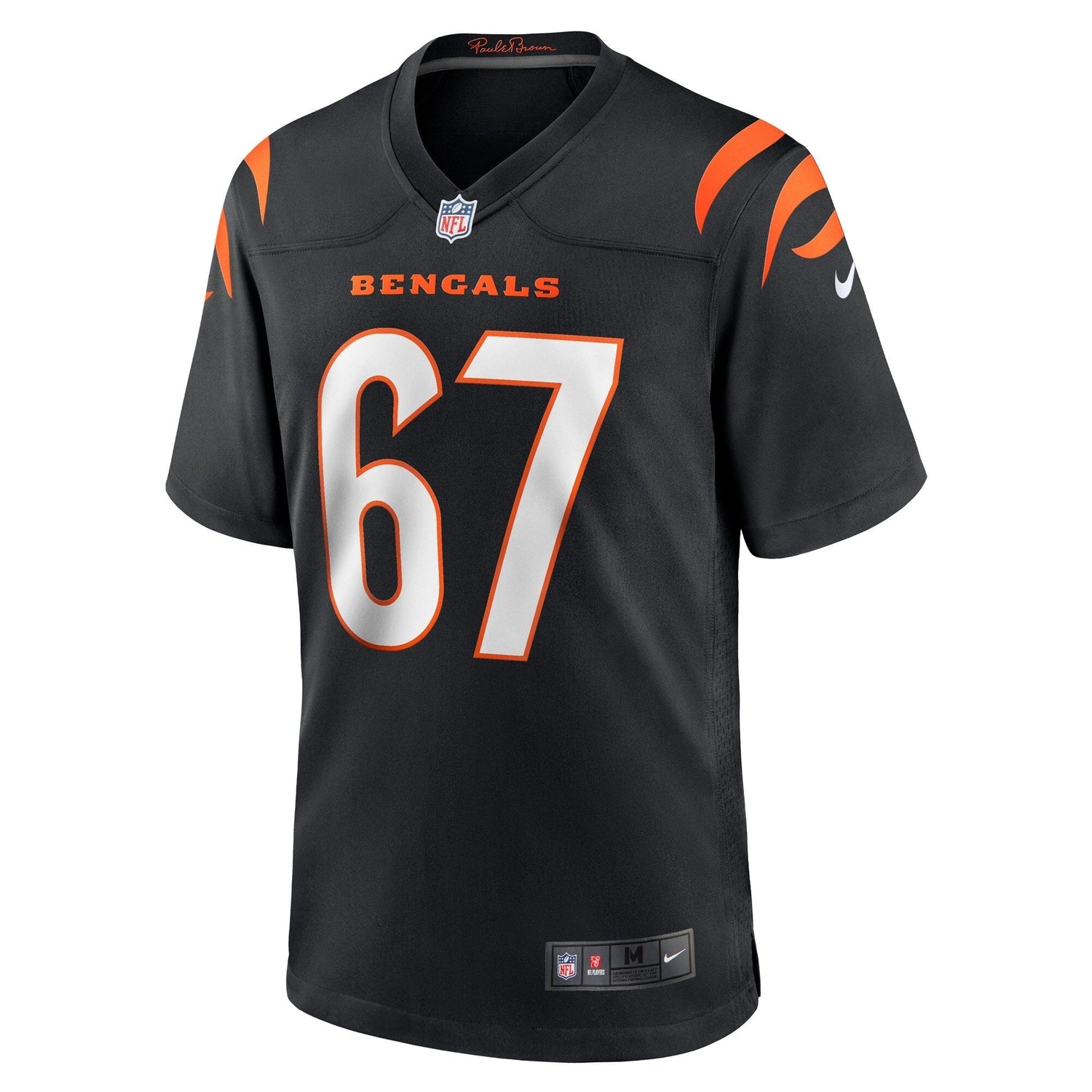 Cordell Volson Cincinnati Bengals Nike Game Jersey - Black
