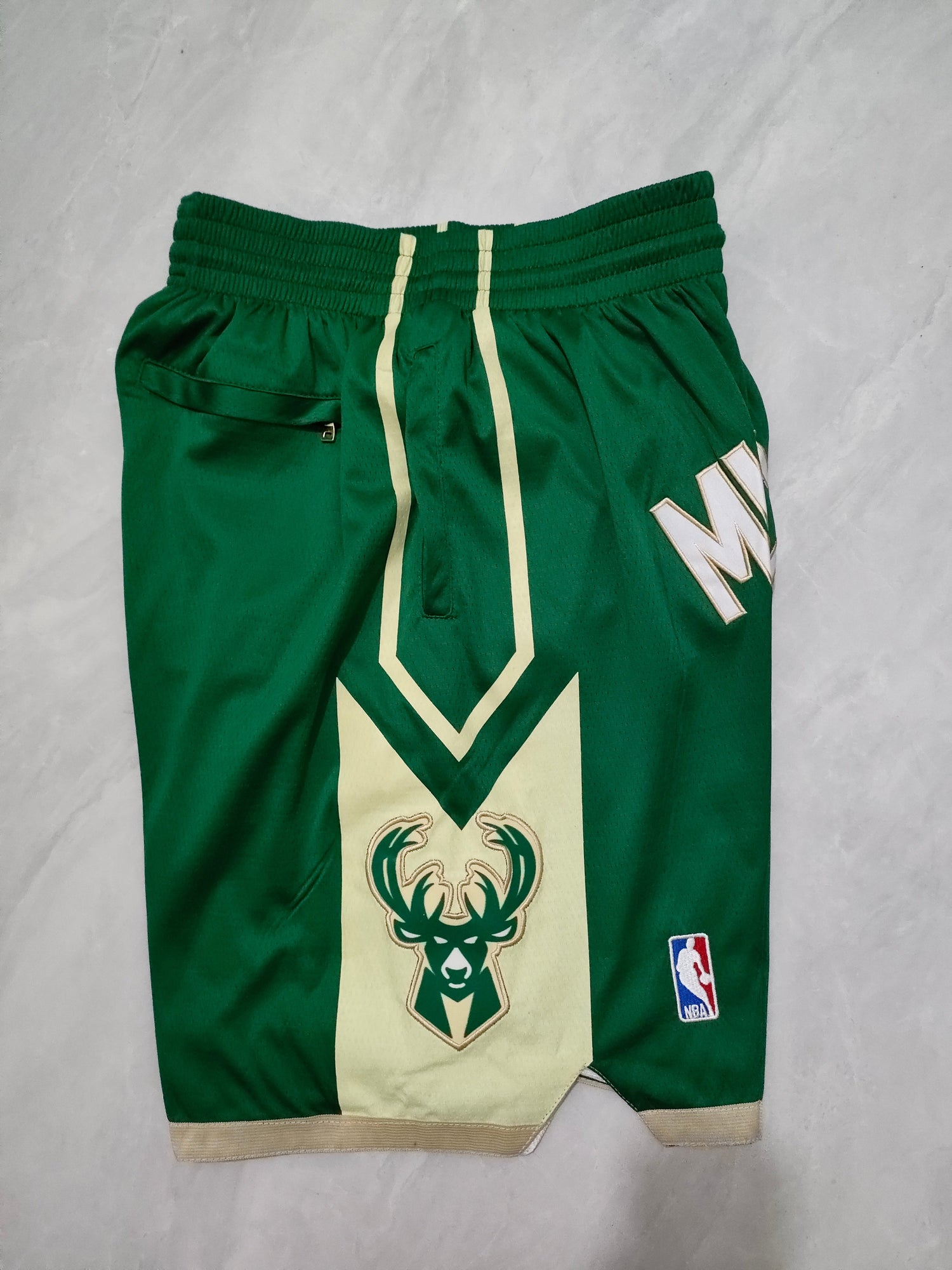 JUST DON Milwaukee Bucks Pocket Shorts