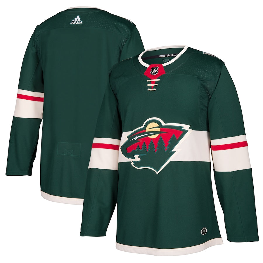 Minnesota Wild Home Blank Jersey - Green
