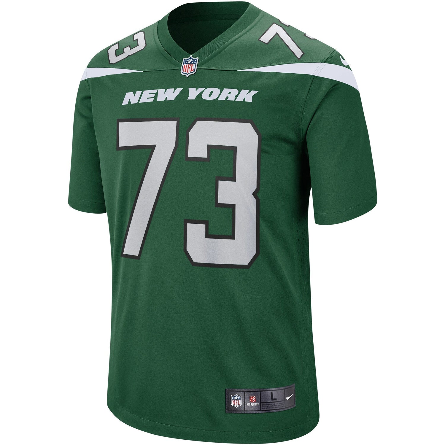 Joe Klecko New York Jets Nike Game Retired Jersey - Gotham Green