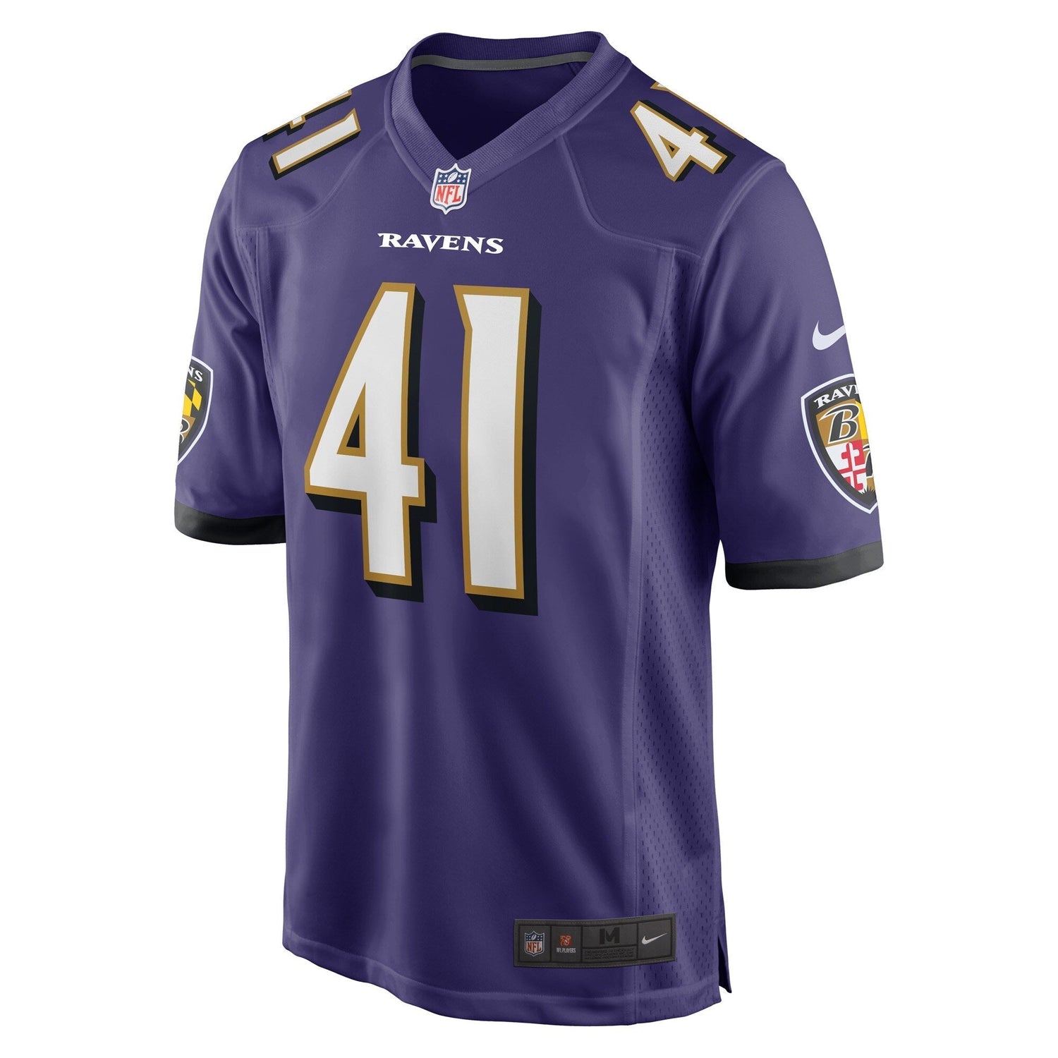 Daryl Worley Baltimore Ravens Nike Game Jersey - Purple