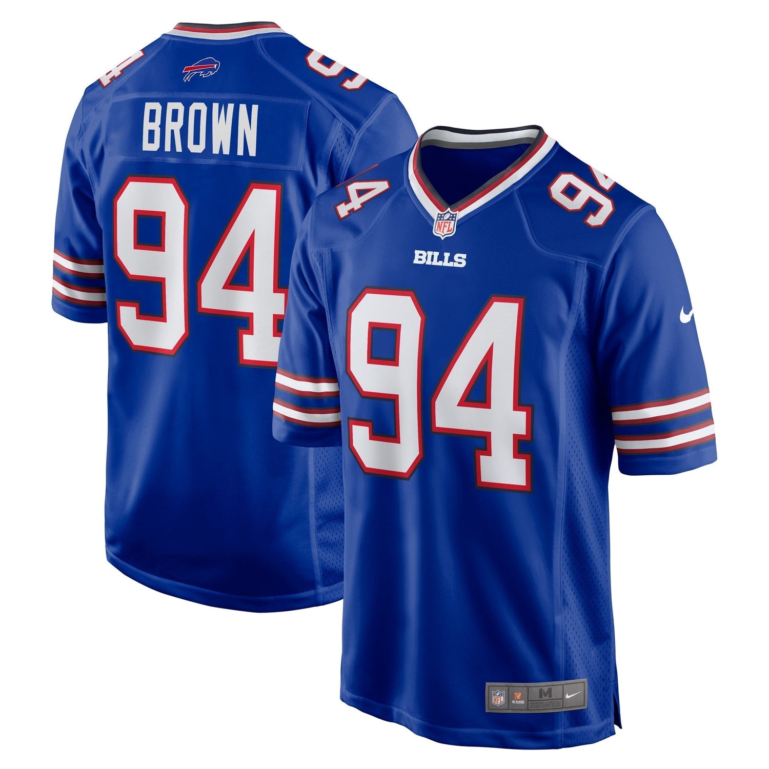 Andrew Brown Buffalo Bills Nike Game Jersey - Royal