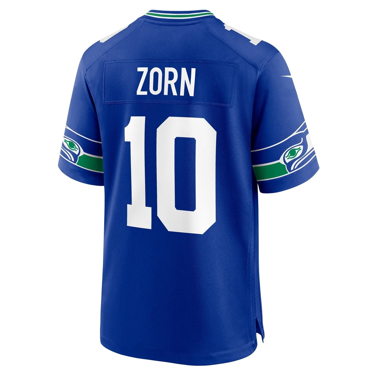 Jim Zorn Seattle Seahawks Nike Throwback Retired Game Jersey - Royal