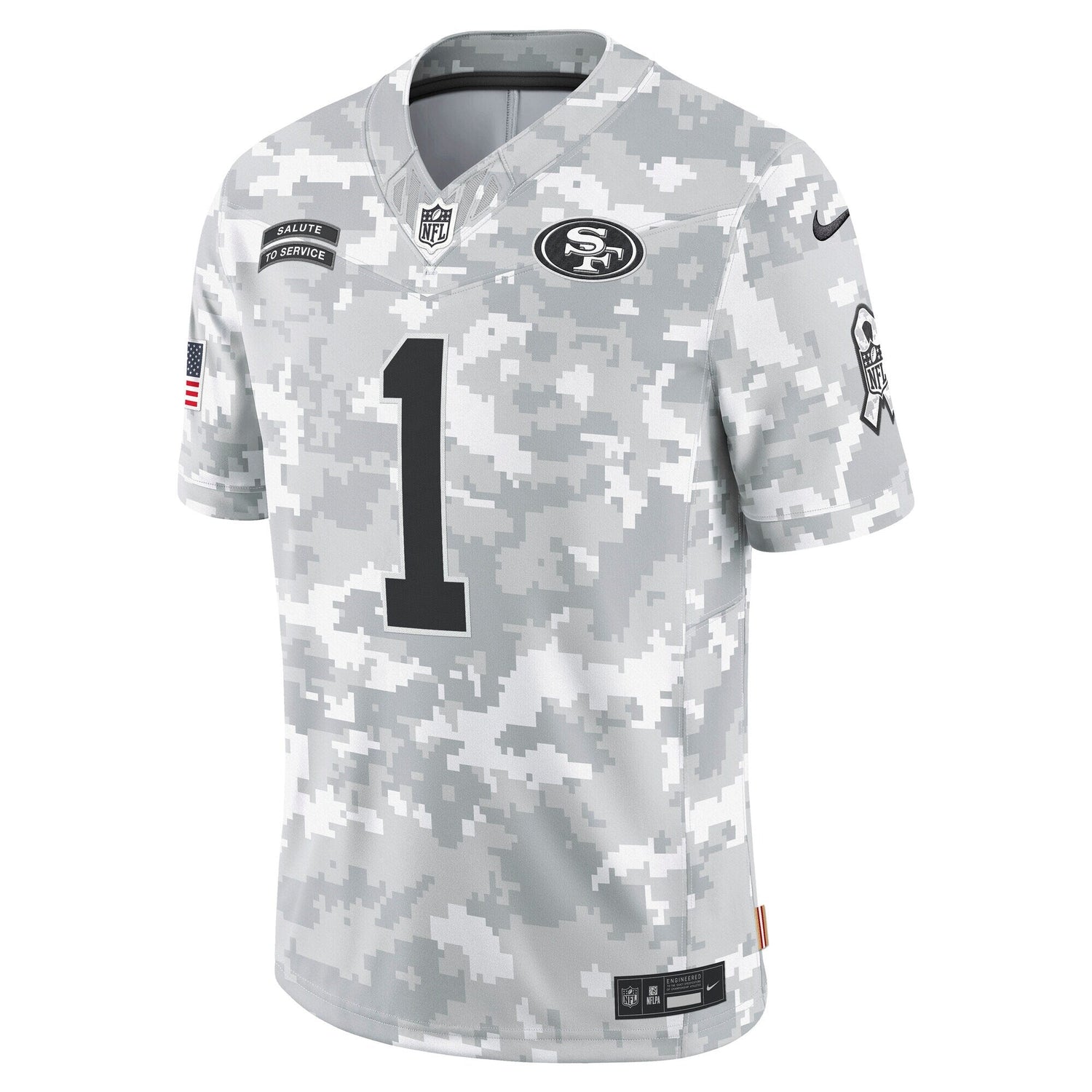 Deebo Samuel Sr San Francisco 49ers Nike 2024 Salute to Service Limited Jersey - Arctic Camo