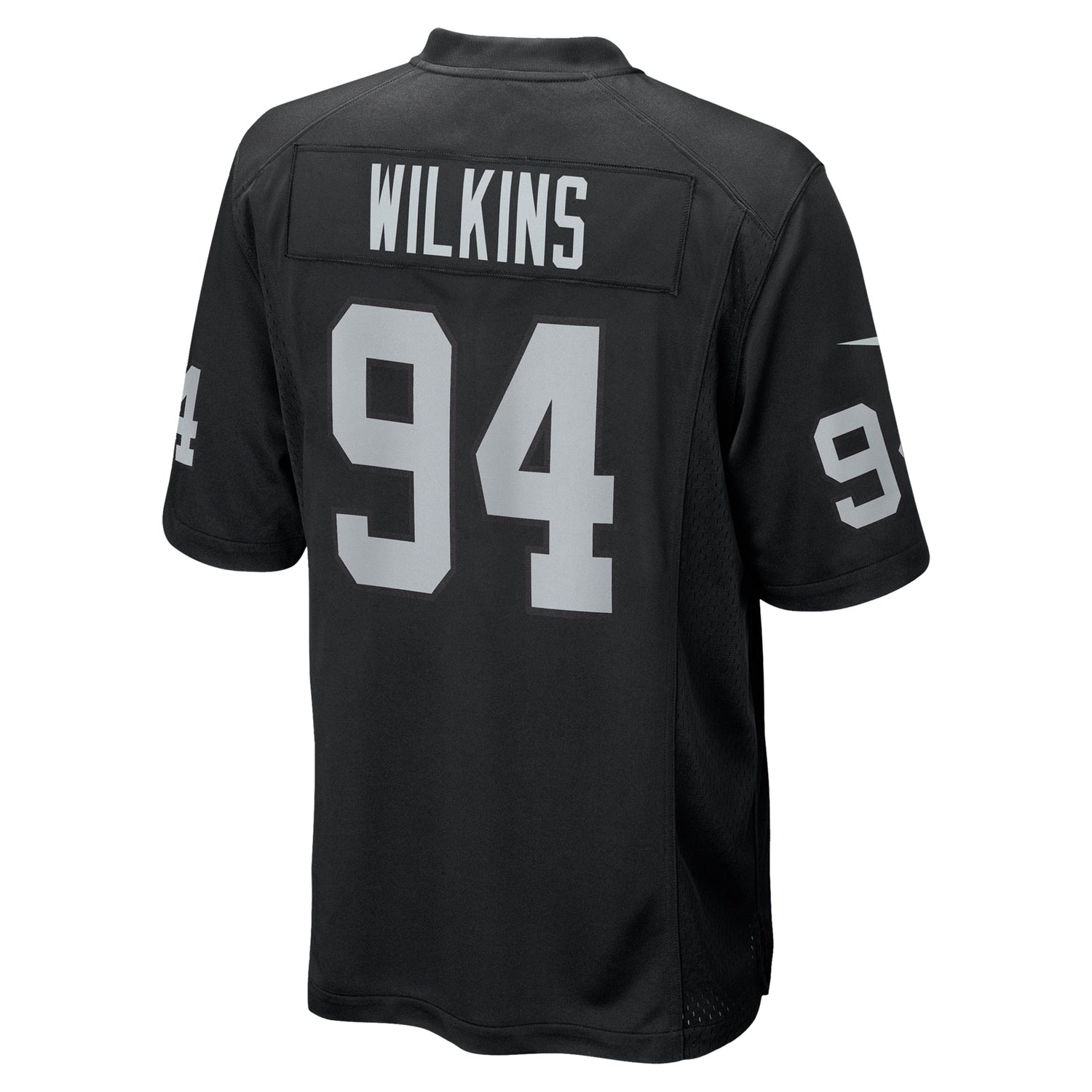 Christian Wilkins Las Vegas Raiders Nike Team Game Jersey - Black