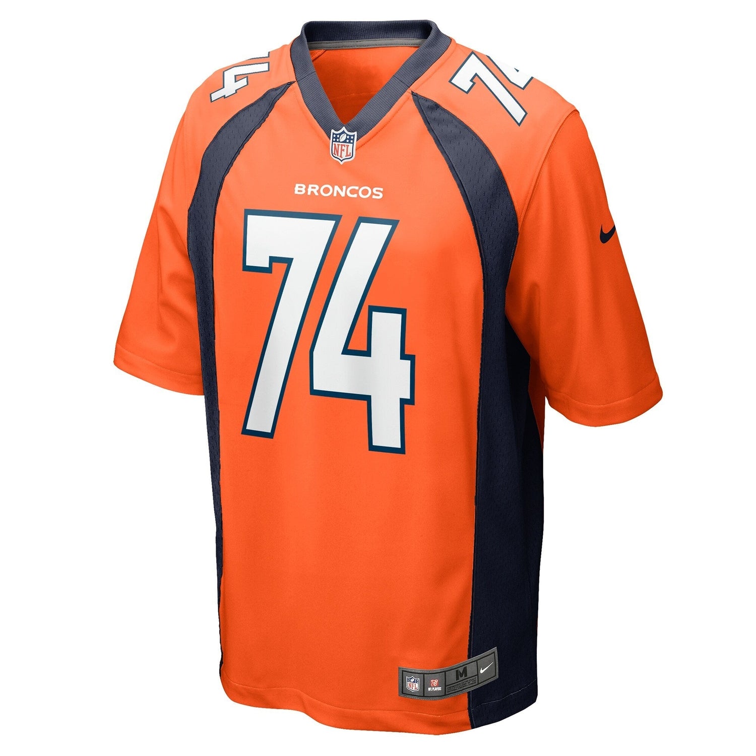 Ben Powers Denver Broncos Nike Game Jersey - Orange