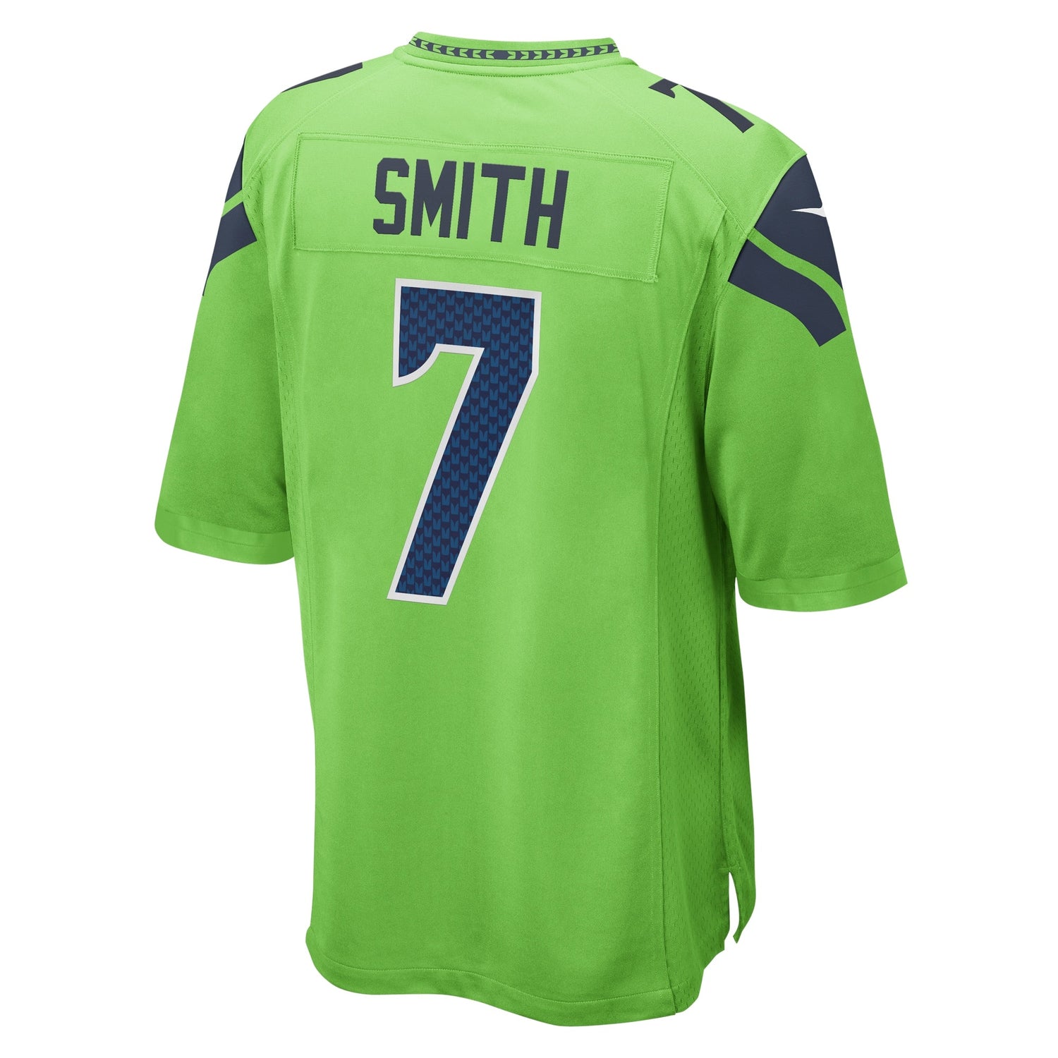 Geno Smith Seattle Seahawks Nike Game Jersey - Neon Green