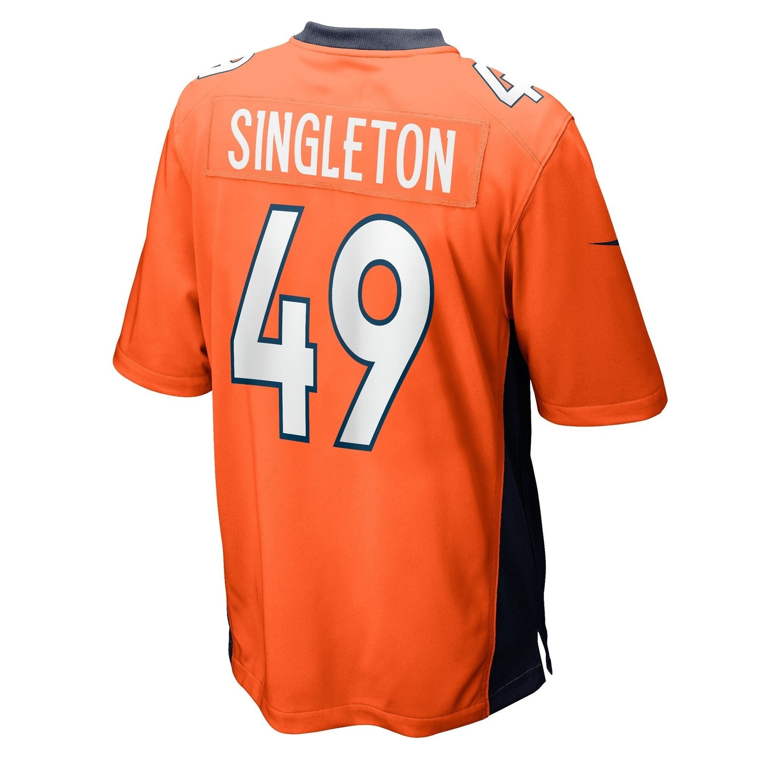 Alex Singleton Denver Broncos Nike Game Jersey - Orange