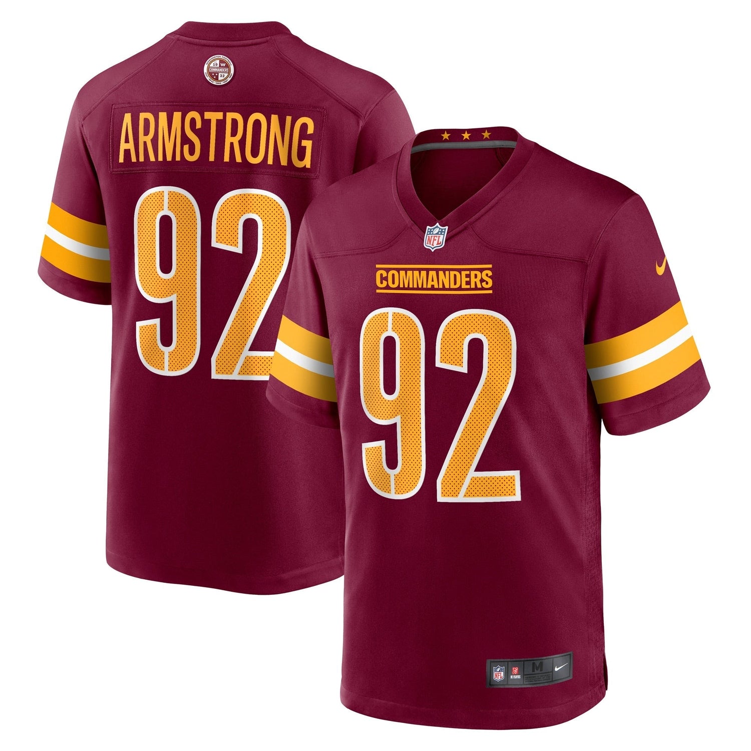 Dorance Armstrong Washington Commanders Nike Game Jersey - Burgundy