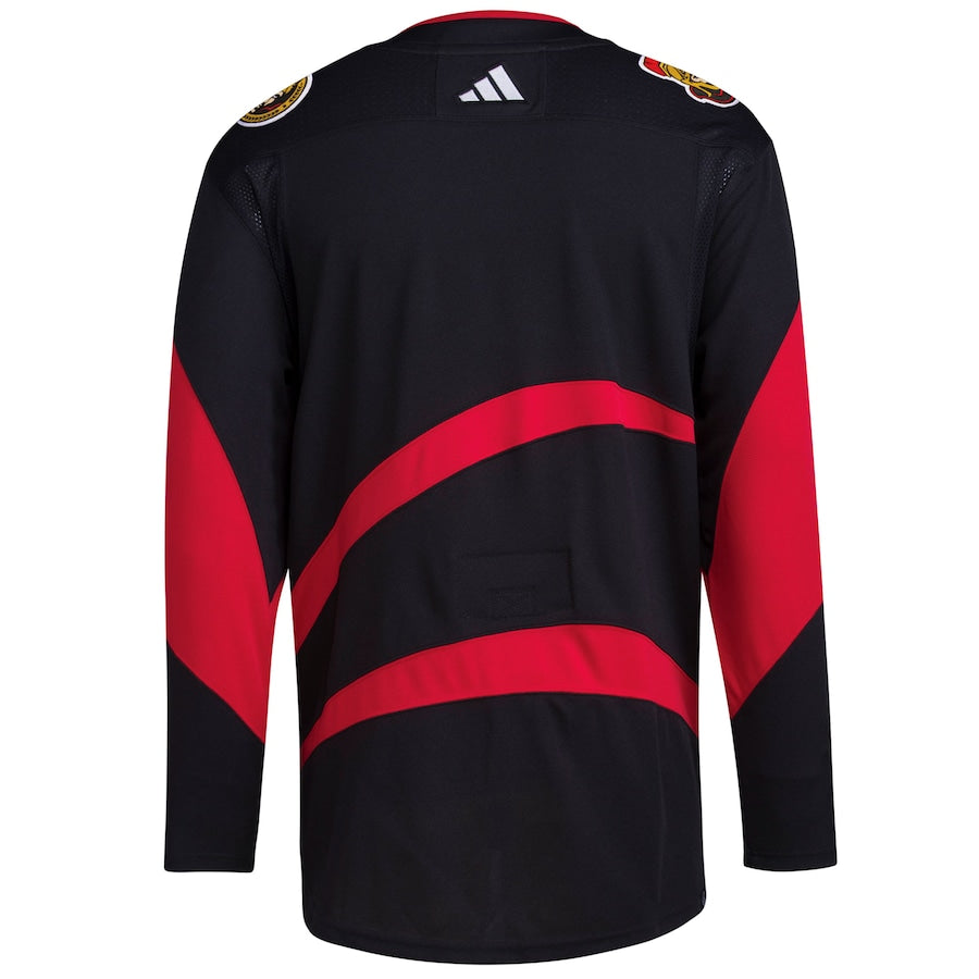 Ottawa Senators Reverse Retro 2.0 Blank Jersey - Black