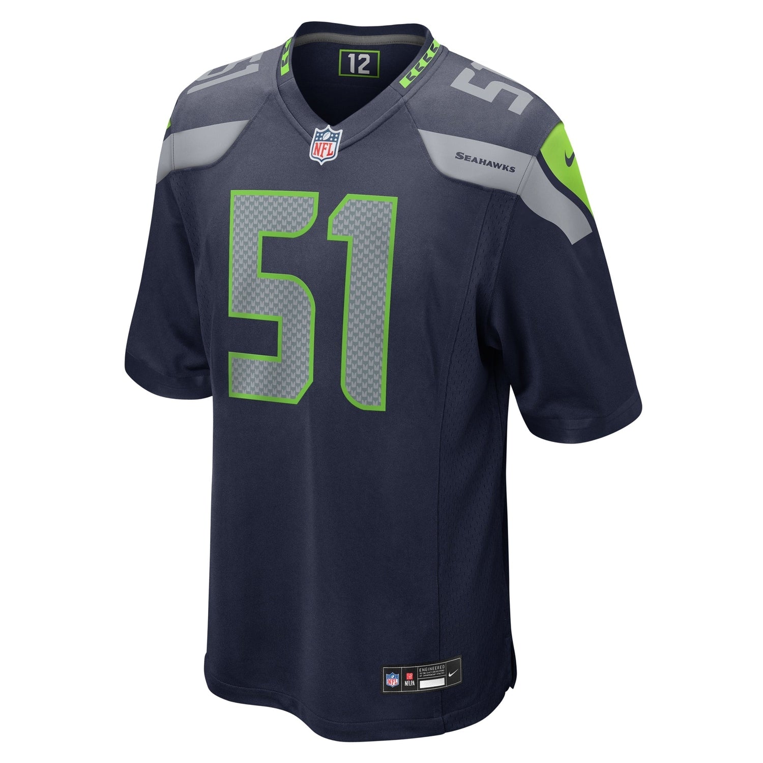 Olu Oluwatimi Seattle Seahawks Nike Game Jersey - College Navy