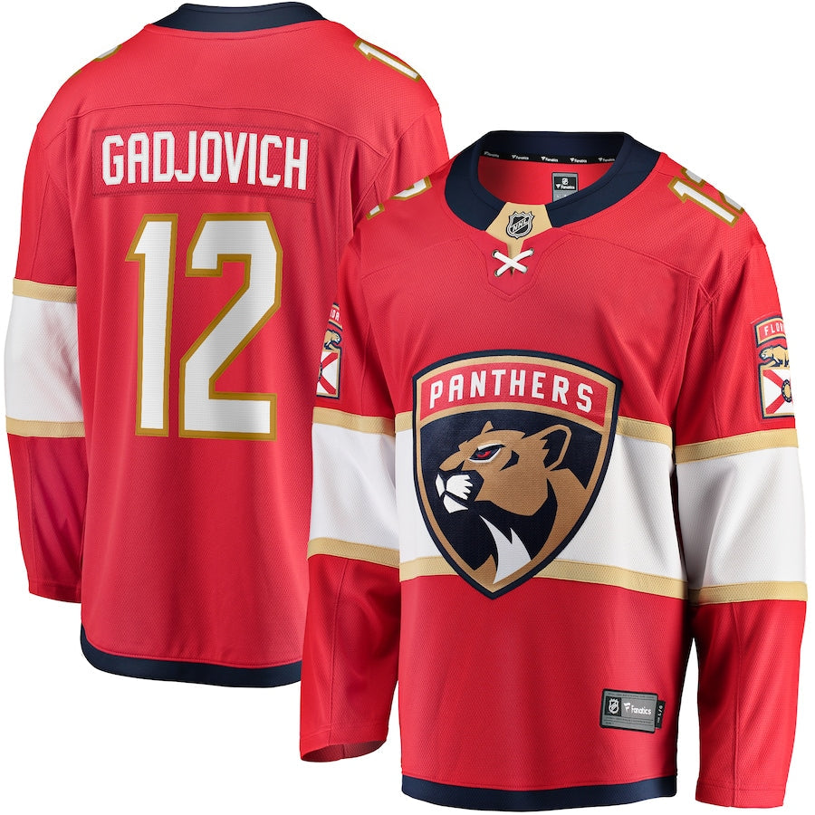Jonah Gadjovich Florida Panthers Premier Breakaway Jersey - Red