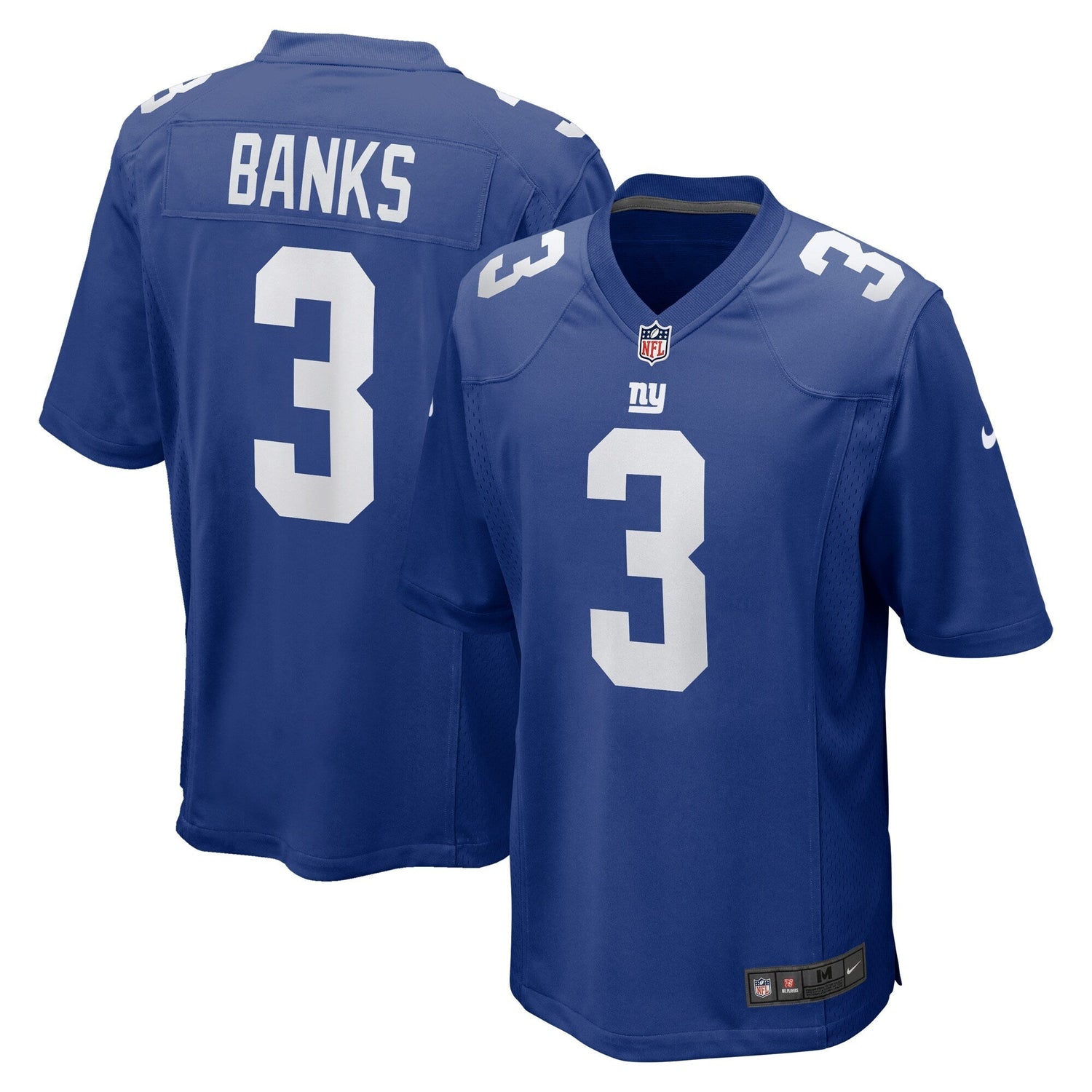 Deonte Banks New York Giants Nike Game Jersey - Royal
